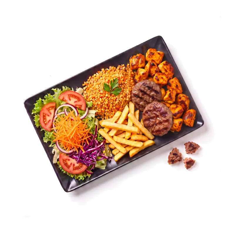 Assiette Köfte Brochette d'UNVER